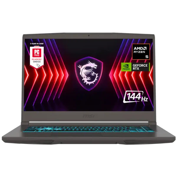 MSI Thin A15 Gaming Laptop AMD Ryzen 5 7535HS, 8GB RAM 512GB SSD