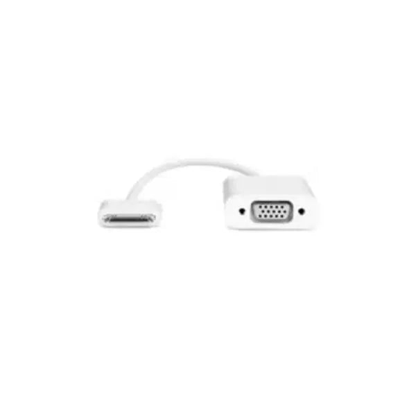 Apple 30-pin Dock Connector to VGA Adapter White