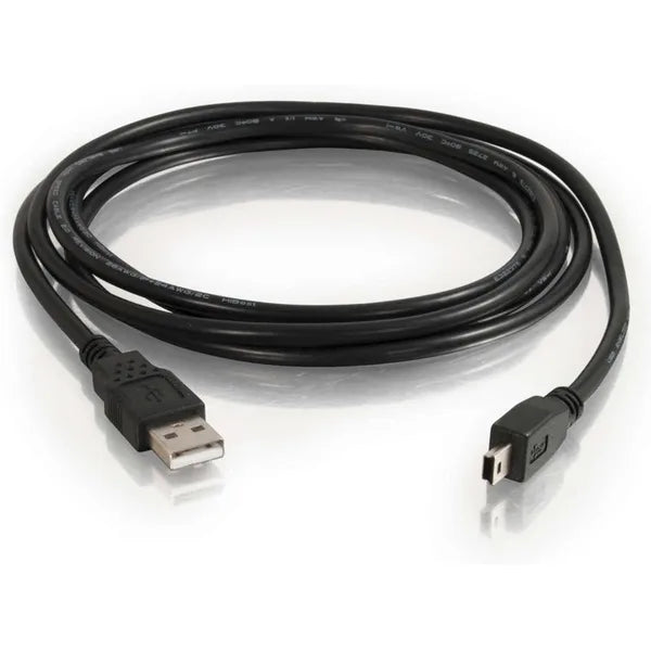 C2G USB-A to USB 3.3ft Mini-B Cable – Black