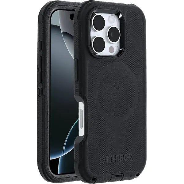 OtterBox Defender Series Case with MagSafe for iPhone 16 Pro – Black