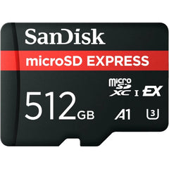 SanDisk Micro SD 880MB/S Express Memory Card 512GB