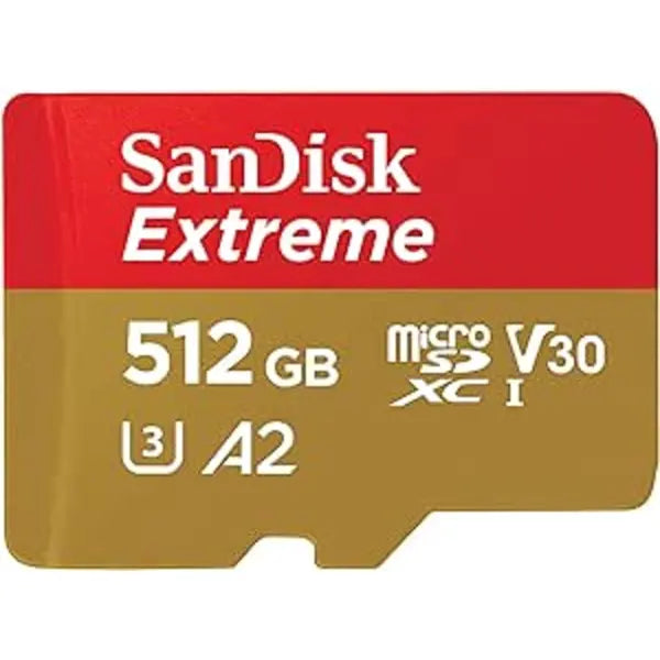 SanDisk Extreme micro SDXC Memory Card with Adapter UHS I, Class 10 190MB/S