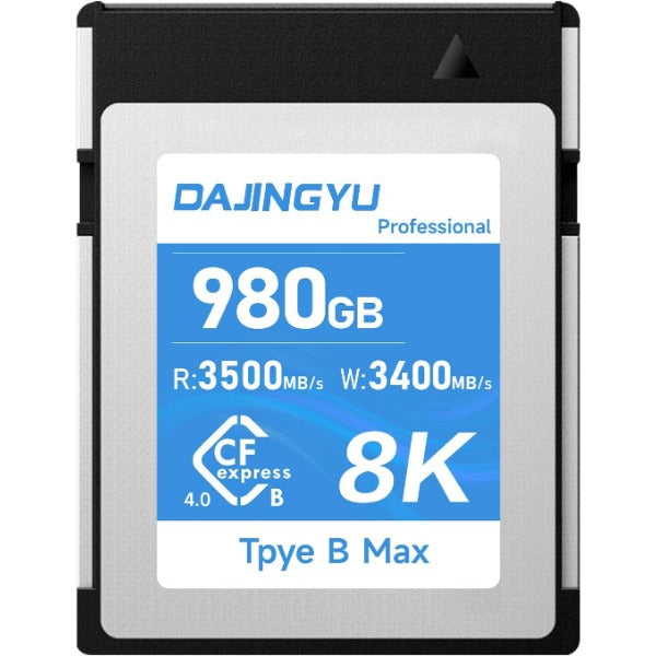 DAJINGYU 980GB CFexpress Type B Card – 3500MB/s Ultra Fast Memory Card