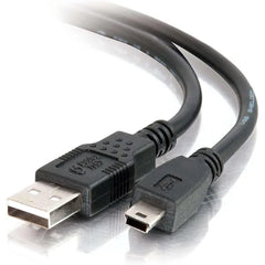 C2G USB-A to USB 3.3ft Mini-B Cable – Black