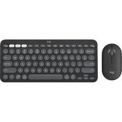 Logitech Pebble 2 Wireless Keyboard & Mouse Combo – Tonal Graphite