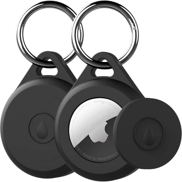 LOVYONES Keychain Holder Case for Apple Air-Tag (2 Pack)
