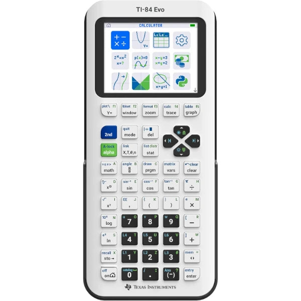 Texas Instruments TI-84 Plus EVO Graphing Calculator with Online Software