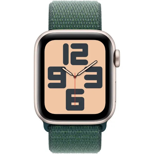 Apple Watch SE (2nd Gen) (GPS) (2024) 40mm Aluminum Case with Ink Sport Loop