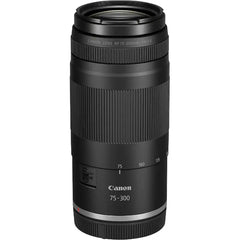 Canon RF 75–300mm f/4–5.6 Telephoto Zoom Lens for Mirrorless Cameras