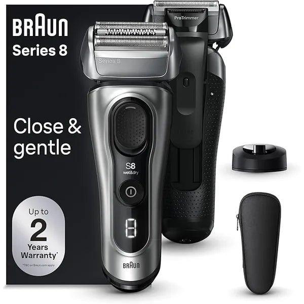 Braun Series 8 8517s Electric Shaver Kit for Men