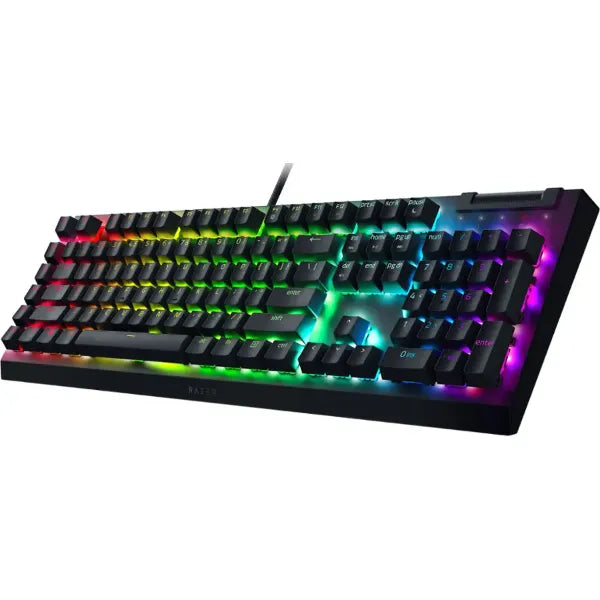 Razer BlackWidow V4 X Mechanical Gaming Keyboard – RGB Lighting, Mechanical Switches – Black
