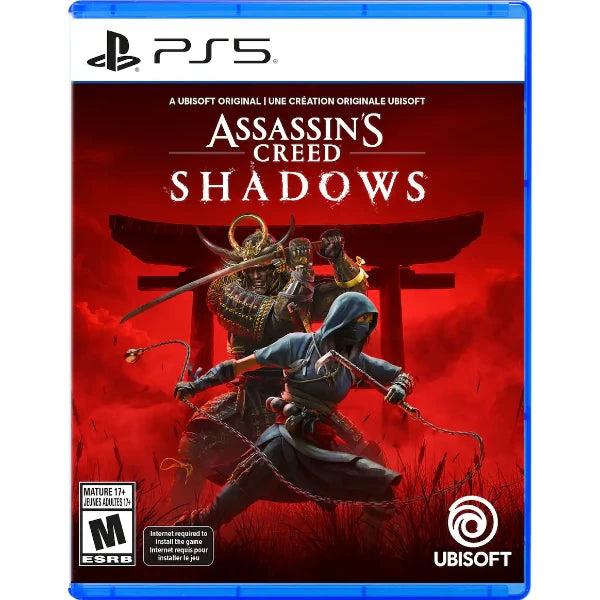 Ubisoft Assassin’s Creed Shadows for PS5 Open World Historical Action Game