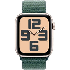 Apple Se (2nd Gen) (2024) 44mm Smart Watch Aluminum Case with Ink Sport Loop