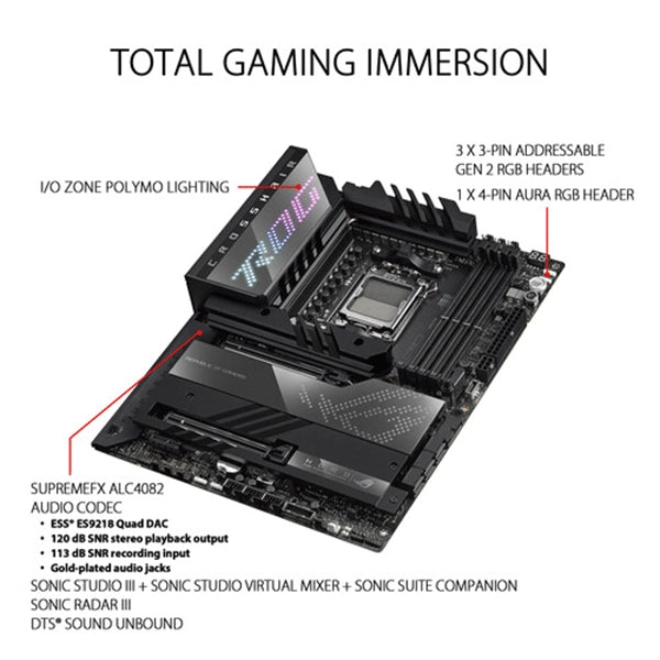 ROG Crosshair X670E Hero For Sale