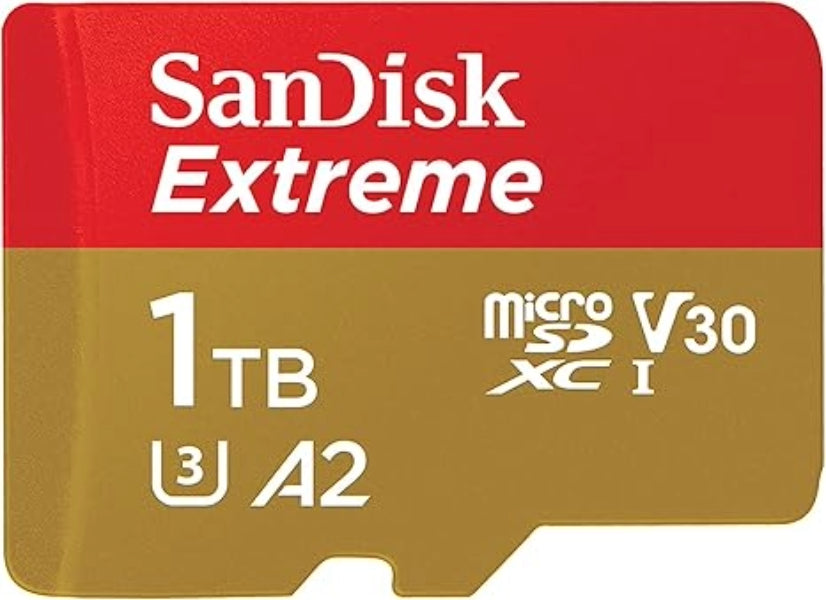 SanDisk Extreme micro SDXC Memory Card with Adapter UHS I, Class 10 190MB/S