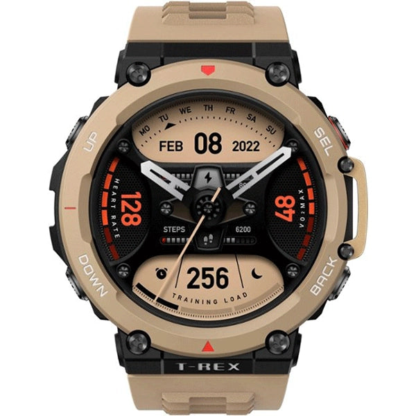 Amazfit T-Rex 2 Smart Watch – Desert Khaki