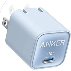 Anker Series 5 Nano 3 USB-C Charger 30W – Blue