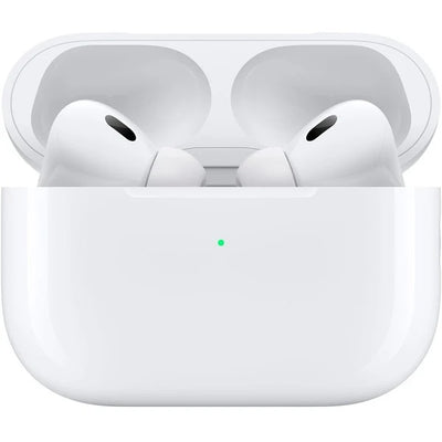 سماعات أذن Apple AirPods Pro (الجيل الثاني) مستعملة مع علبة شحن Magsafe - بيضاء
