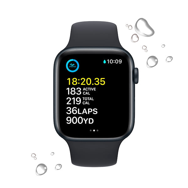 Apple Watch SE (2nd Gen) 44mm/ML (GPS) Aluminum Case with Midnight Sport Band - Midnight Price in Dubai