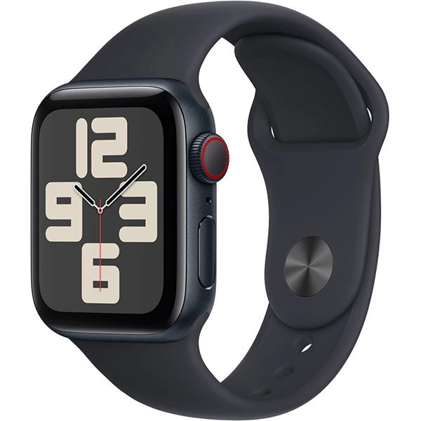 Apple Se 40mm (2nd Gen) Smart Watch Aluminum Case with Sport Band – Midnight