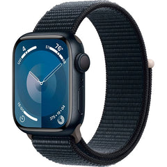 Apple Series 9 41MM (GPS) Smart Watch Aluminum Case with Sport Loop – Midnight