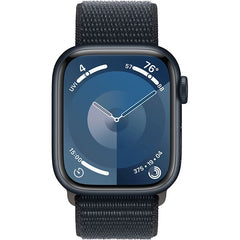 Apple Series 9 41MM (GPS) Smart Watch Aluminum Case with Sport Loop – Midnight