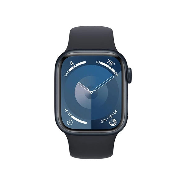 Apple Series 9 (GPS) 41MM/SM Smart Watch Aluminum Case with Sport Band – Midnight