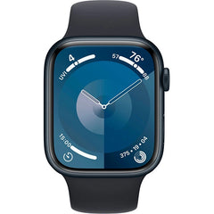 Apple Series 9 (GPS) 45MM Smart Watch Aluminum Case with Sport Band – Midnight