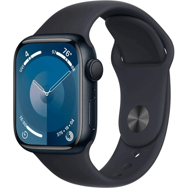 Apple Watch Series 9 GPS, 41mm Aluminum Case with Sport Band - S/M