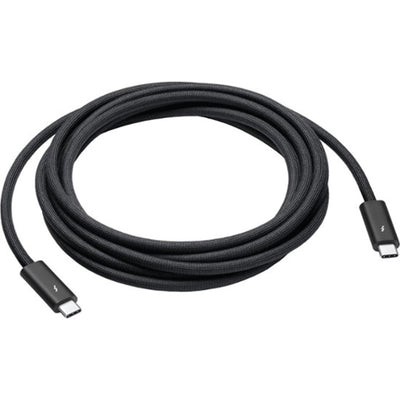 كابل Apple Thunderbolt 4 (USB-C) Pro (3 متر) - أسود