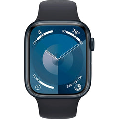 Apple Watch Series 9 (GPS) 45MM/ML Smart Watch Midnight Aluminum Case with Midnight Sport Band – Midnight