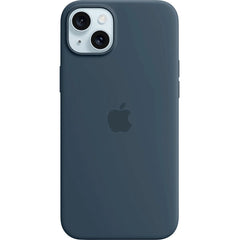 Apple iPhone 15 Plus Silicone Case with MagSafe - Storm Blue