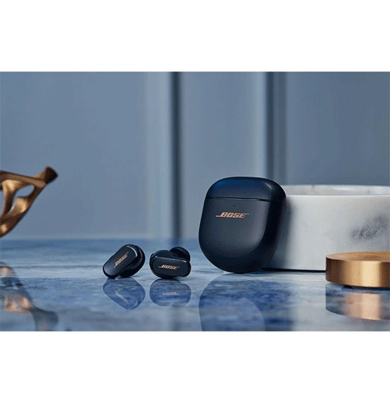 Bose QuietComfort Earbuds II True Wireless Noise Cancelling In-Ear Headphones - Midnight Blue Price in Dubai