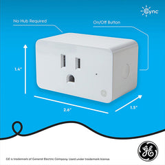 Used C by GE On/Off Smart Plug - White Price in Dubai