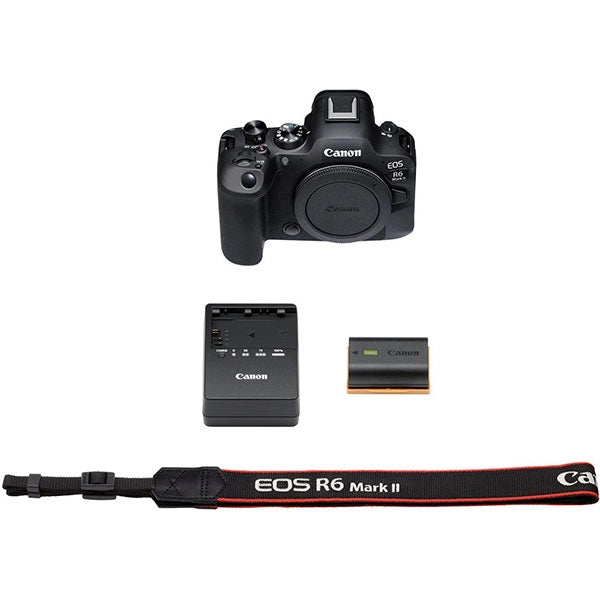 Canon EOS R6 Mark II Mirrorless Digital Camera – Black