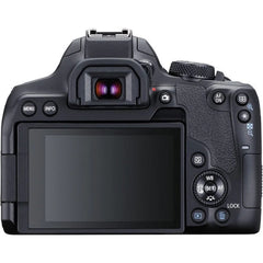 كاميرا كانون Eos Rebel T8i DSLR مع عدسة EF-S مقاس 18-55 ملم – أسود 