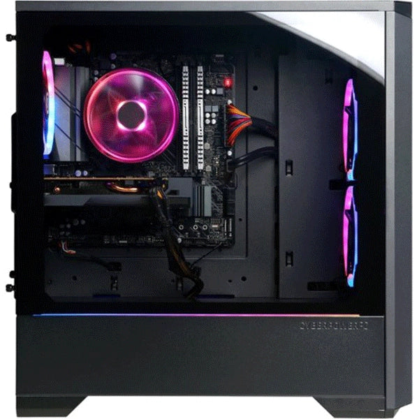 CyberPowerPC Gamer Master Gaming Desktop, AMD Ryzen 5 5500 Processor, 16GB DDR4 RAM, 1TB SSD, NVIDIA GeForce RTX 3060 Graphics - Black Price in Dubai