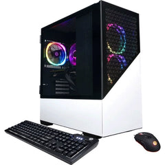 CyberPowerPC Gamer Master Gaming Desktop, AMD Ryzen 5 7600 Processor, 16GB DDR5 RAM, 2TB SSD, NVIDIA GeForce RTX 4060 Graphics - White Price in Dubai