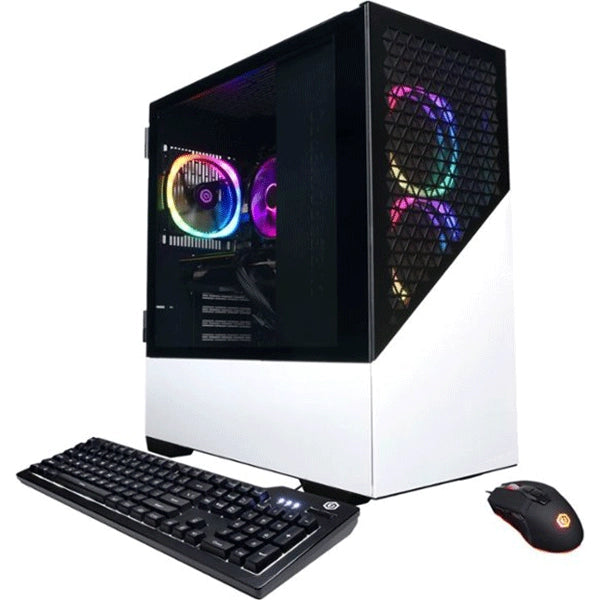 CyberPowerPC Gamer Master Gaming Desktop, AMD Ryzen 7 7700 Processor, 16GB DDR5 RAM, 2TB SSD,NVIDIA GeForce RTX 4060 Ti Graphics - White Price in Dubai