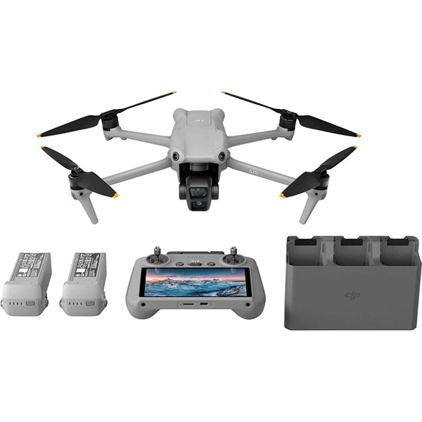 DJI Air 3 Fly More Combo Drone Camera with RC 2 Remote Control – Gray