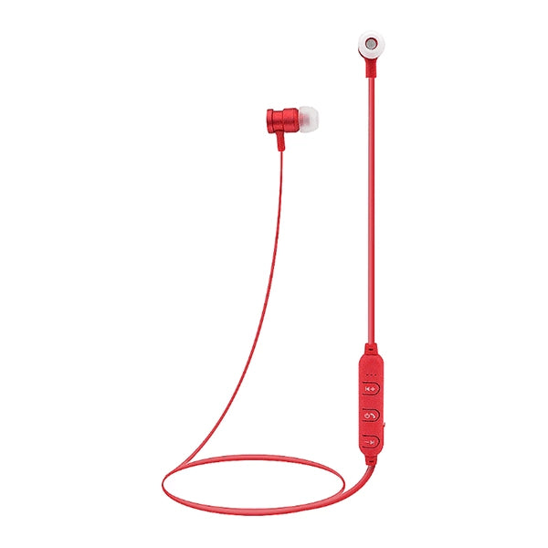 Digital Basics Bluetooth in-Ear Headphones - Metallic Red