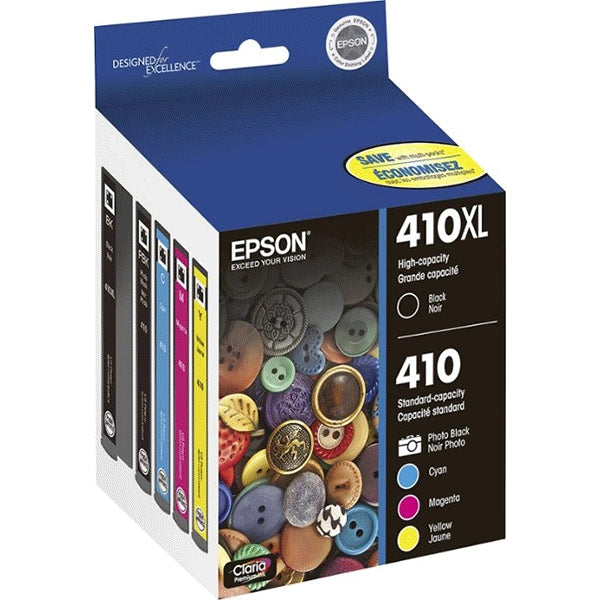 Epson 410XL Claria Premium Ink Cartridges (5 Pack) Price in Dubai
