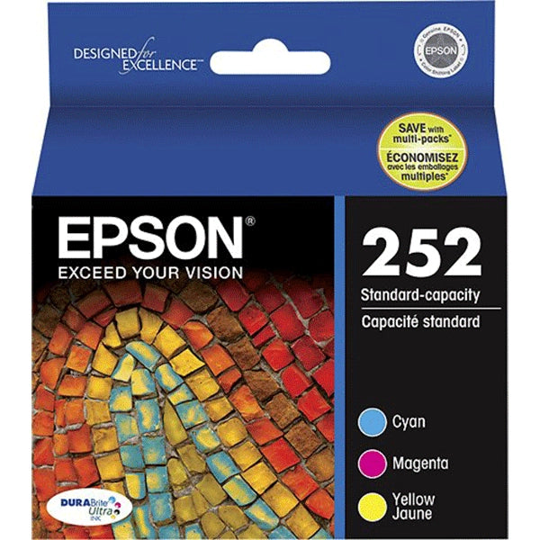 Epson 252 DURABrite Ultra Standard Capacity Ink Cartridge Combo Pack Price in Dubai