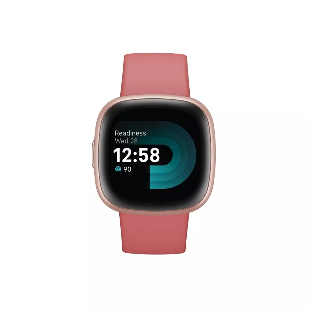 Used Fitbit Versa 4 Fitness Smartwatch - Copper Rose Price in Dubai