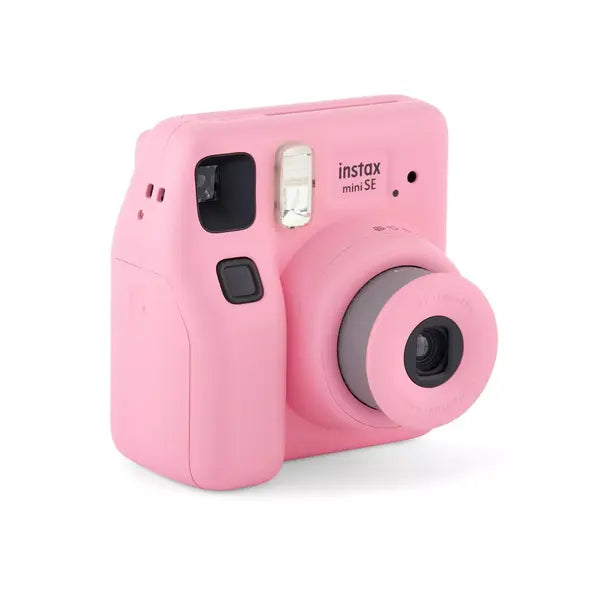 Fujifilm Instax Mini SE Instant Camera (Bundle) – Pink