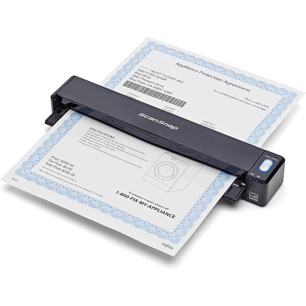 Fujitsu ScanSnap iX100 Wireless Mobile Portable Scanner for Mac and PC