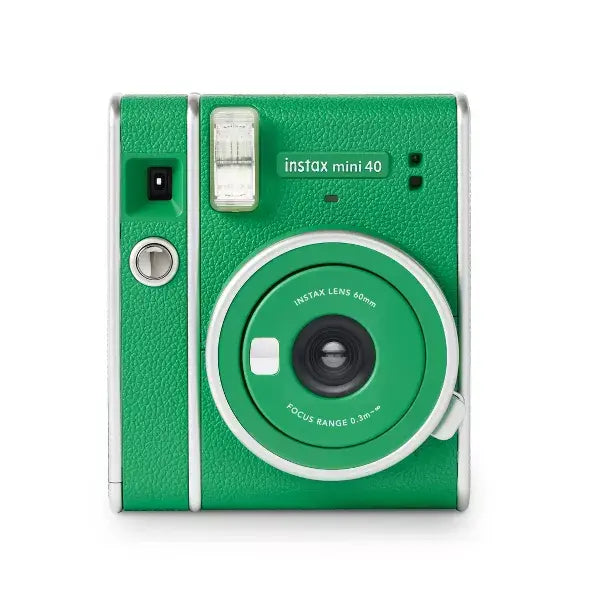 Fujifilm Instax Mini 40 Instant Film Camera Bundle - Green