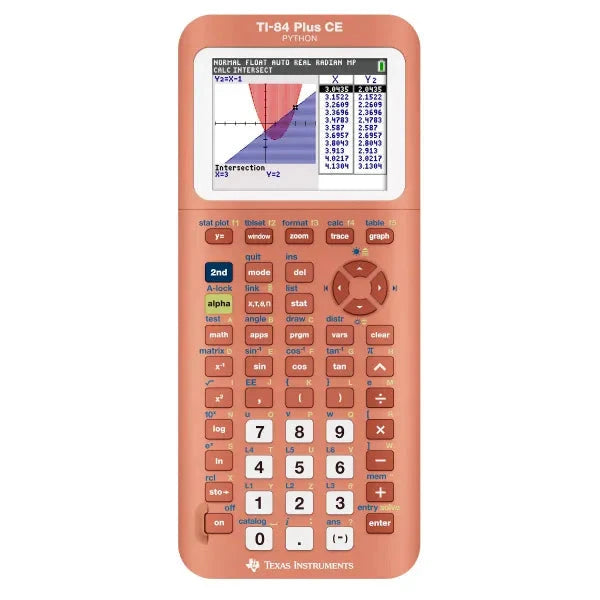 Used Texas Instruments Ti-84 Plus CE Python Enhanced Graphing Software Calculator