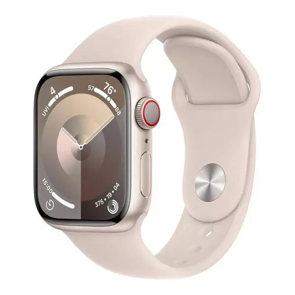 Apple Series 9 41MM Smart Watch Stainless Steel Case with Sport Band