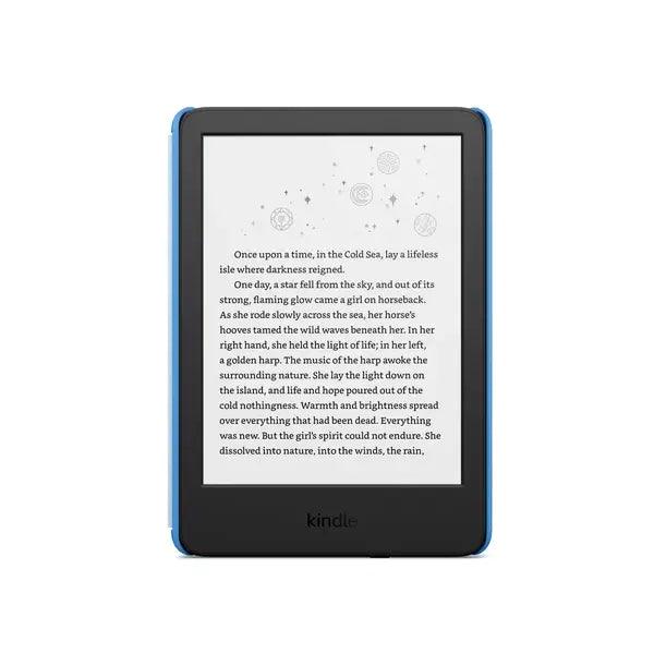 Amazon Kindle Kids (2024) (11th Gen) E-Reader with Space Whale Cover 16GB – Black